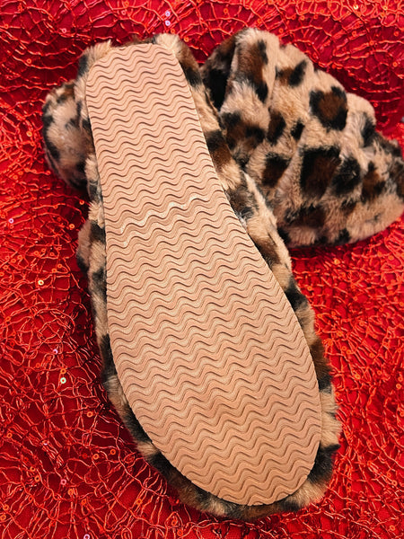 Leopard Slippers