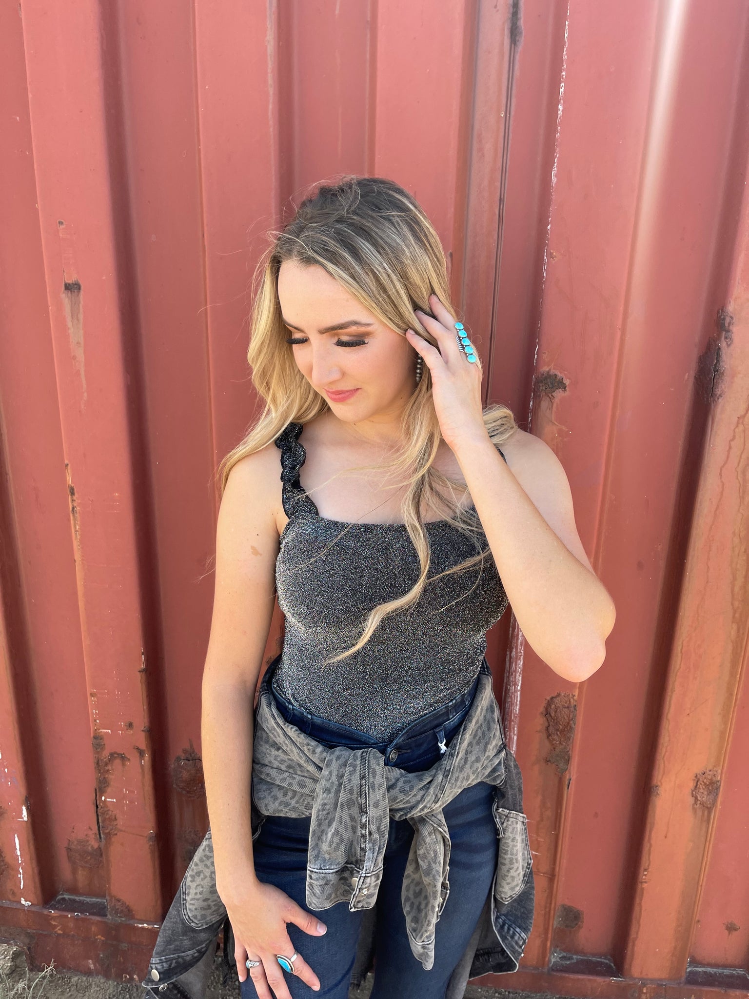 Metallic Bodysuit